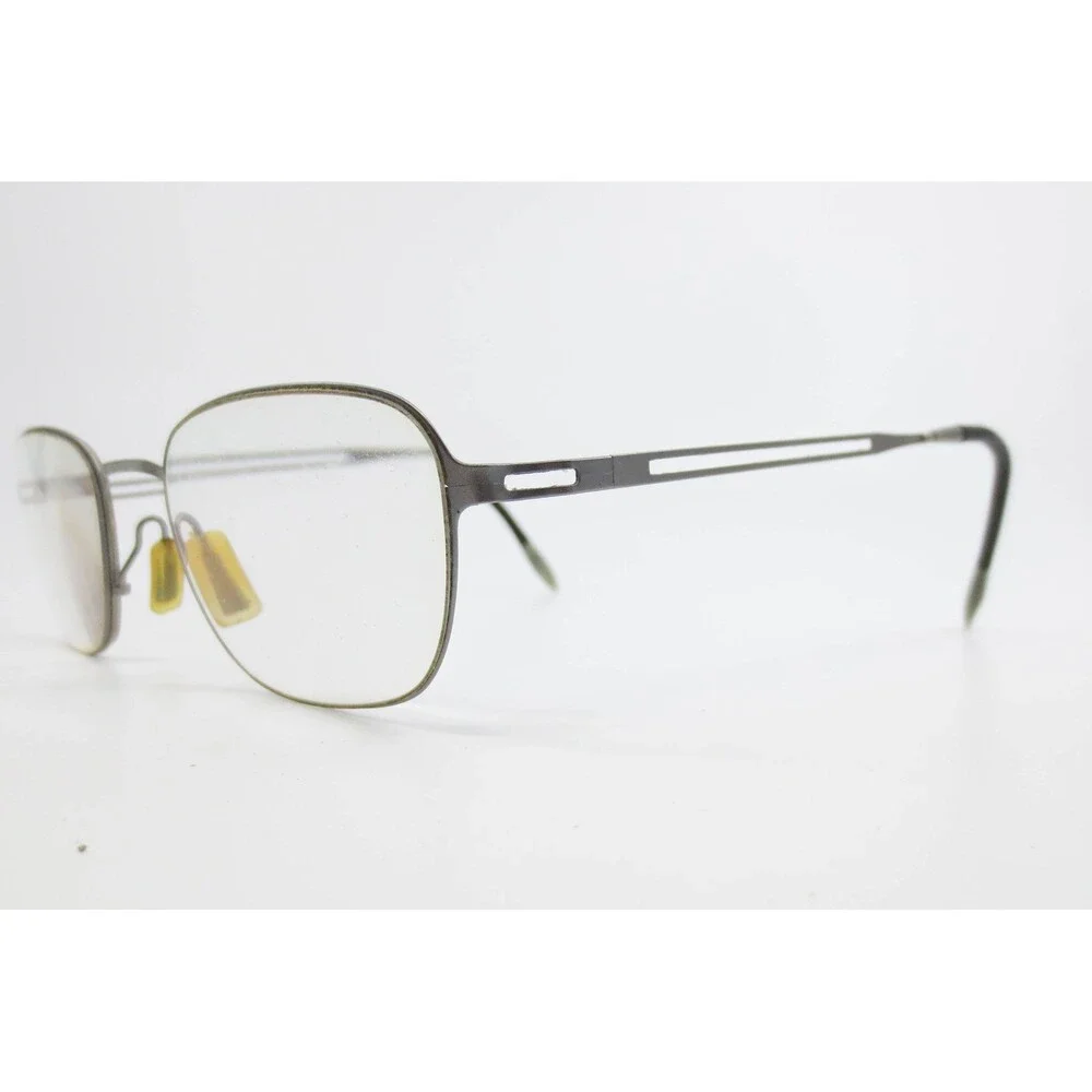Kazuo Kawasaki MP-631 Titanium Eyeglasses Matte Grey Rectangular Frames Japan